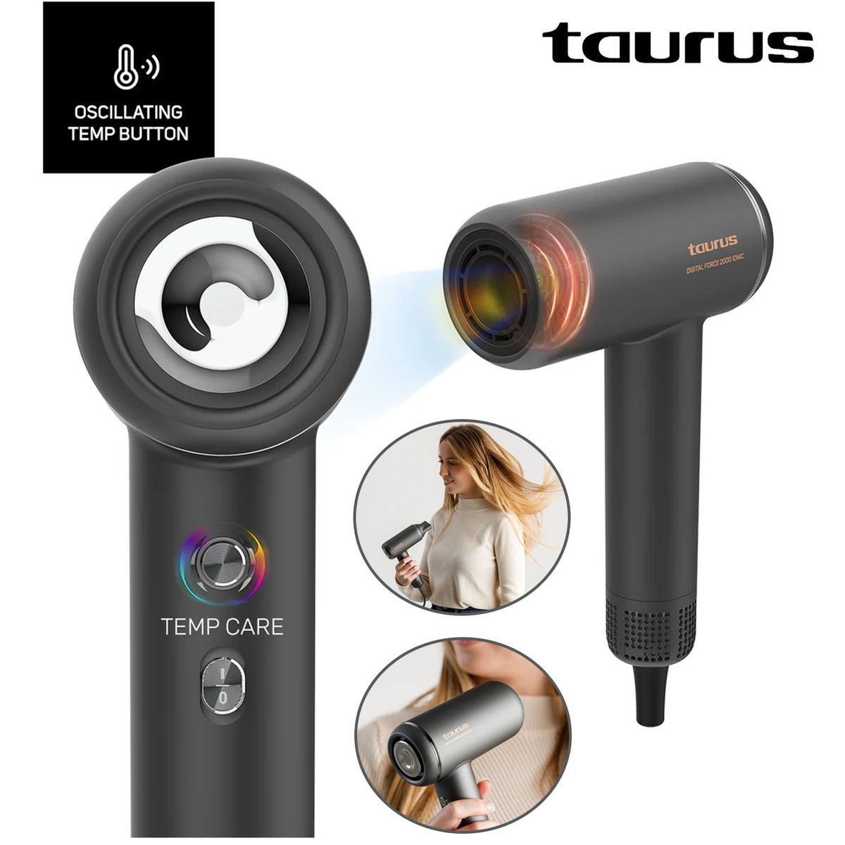 TAURUS - Secadora Taurus Mod Force 2000