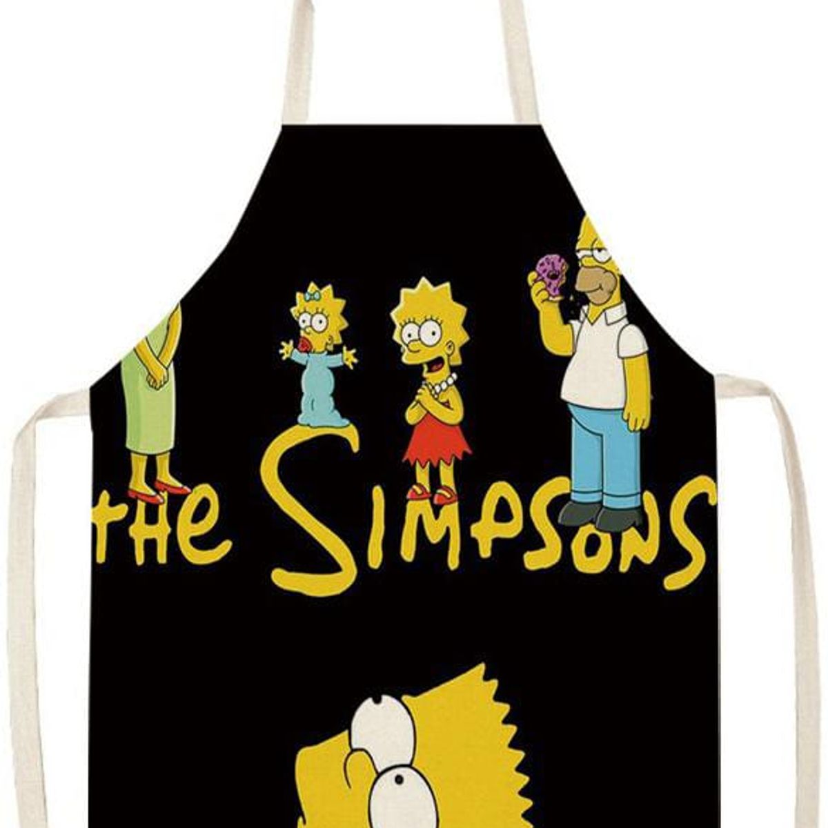 GENERICO - DELANTAL MANDIL FAMILIA SIMPSONS
