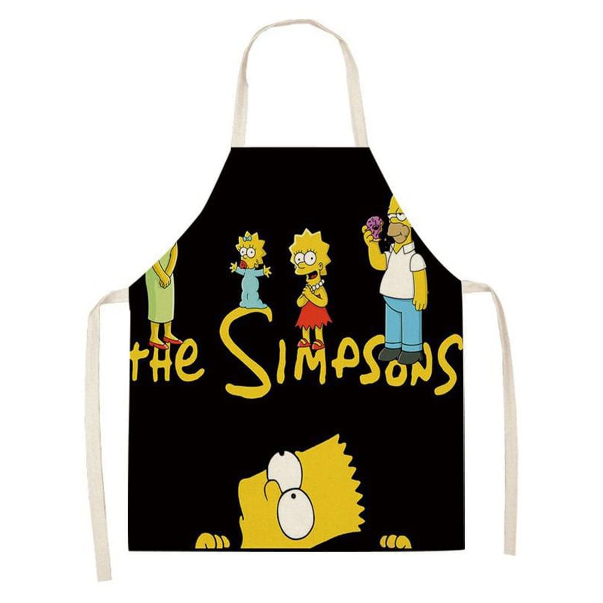 GENERICO - DELANTAL MANDIL FAMILIA SIMPSONS