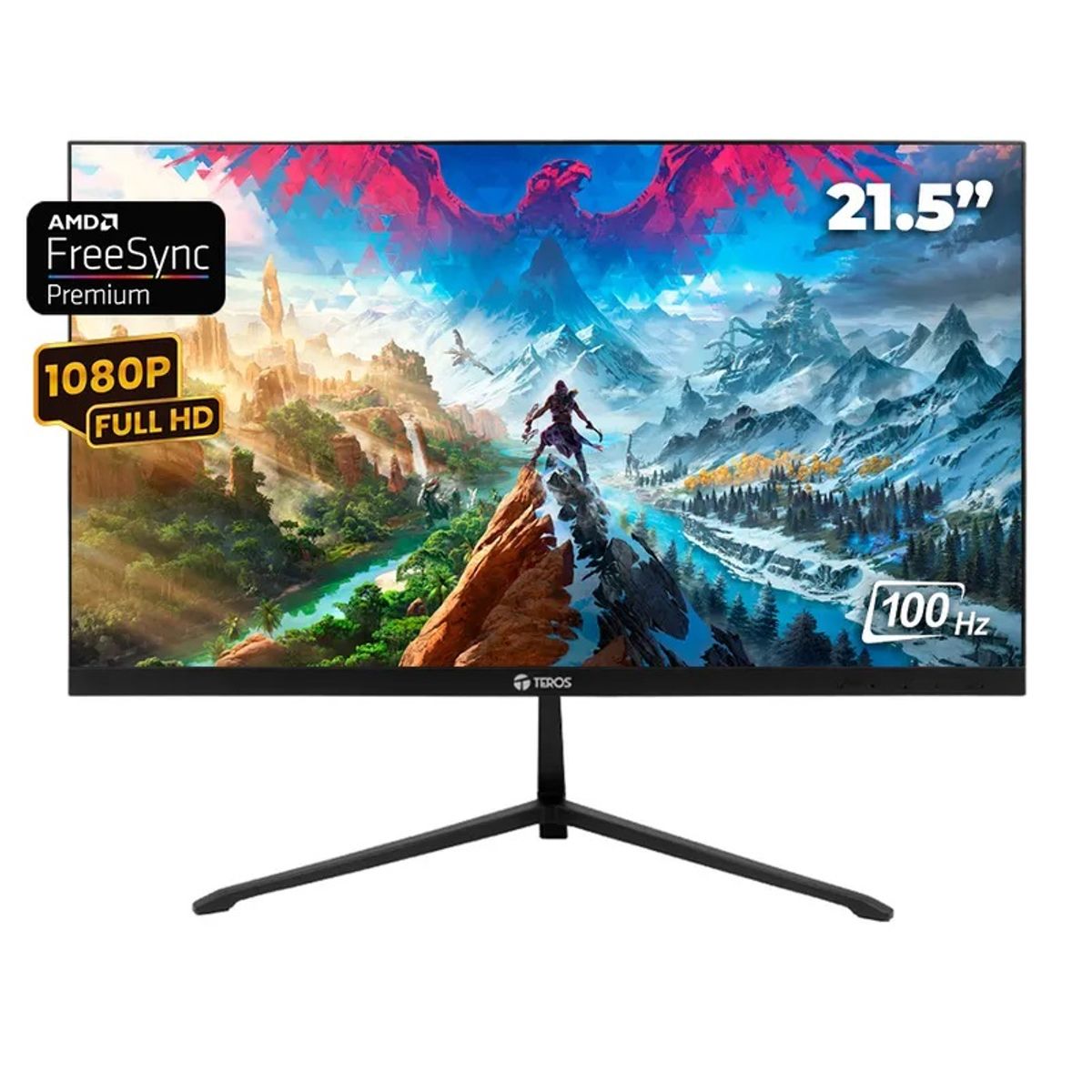 TEROS - Monitor Teros TE-2128S 215 IPS 100Hz FHDHDMI VGA FREESYNC