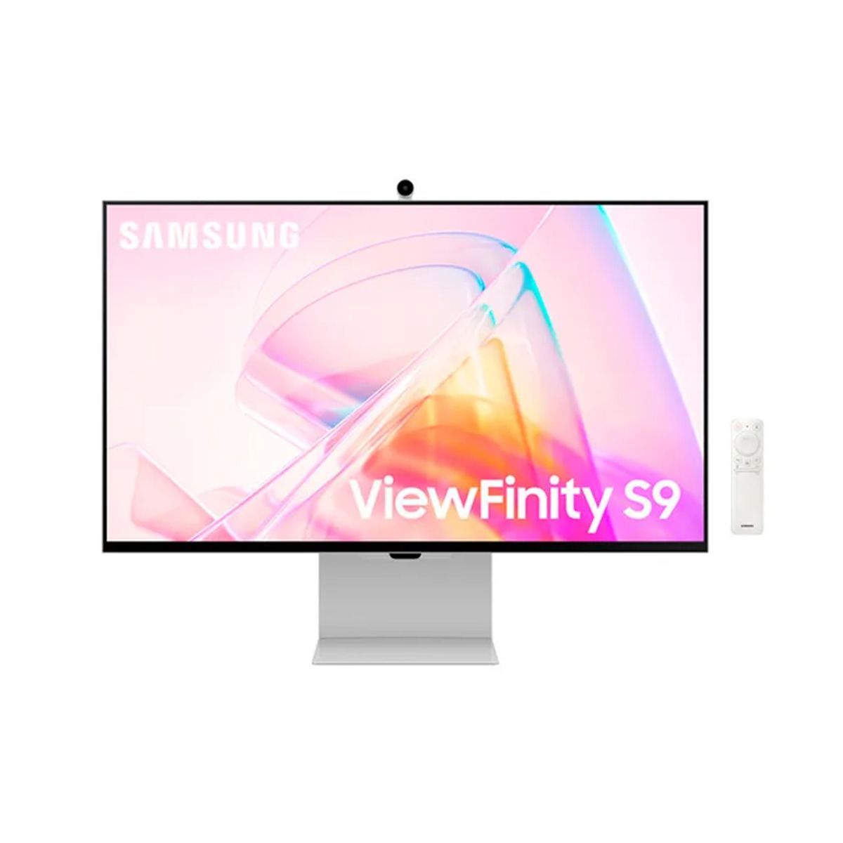 SAMSUNG - Monitor Samsung Viewfinity S9 De 27" 5K Ips, Color Plata, Altavoces, 600Cd/M², Usb Y Displ