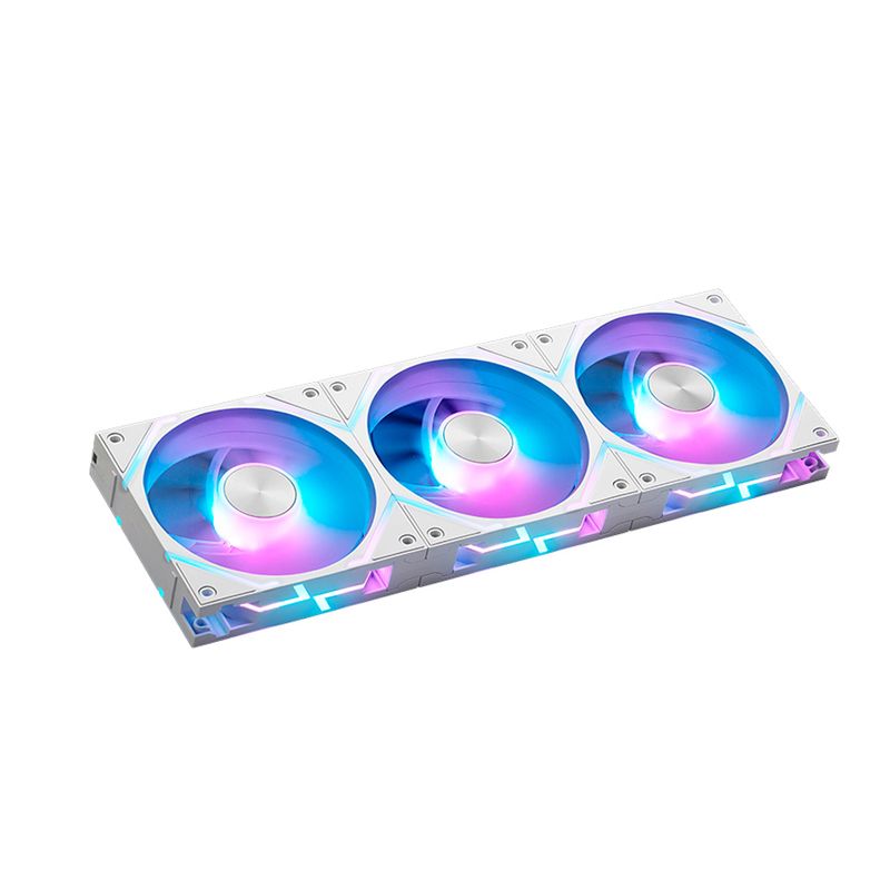 MSI - Ventilador De Refrigeración Msi Mpg Ez120 120Mm 3 En 1 - Blanco, Alto Rendimiento Y Bajo R