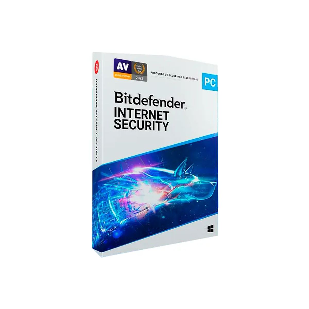 BITDEFENDER - Bitdefender Internet Security 15 Meses - Para 1 Pc + 1 Adicional, Protección Avanzada Onli