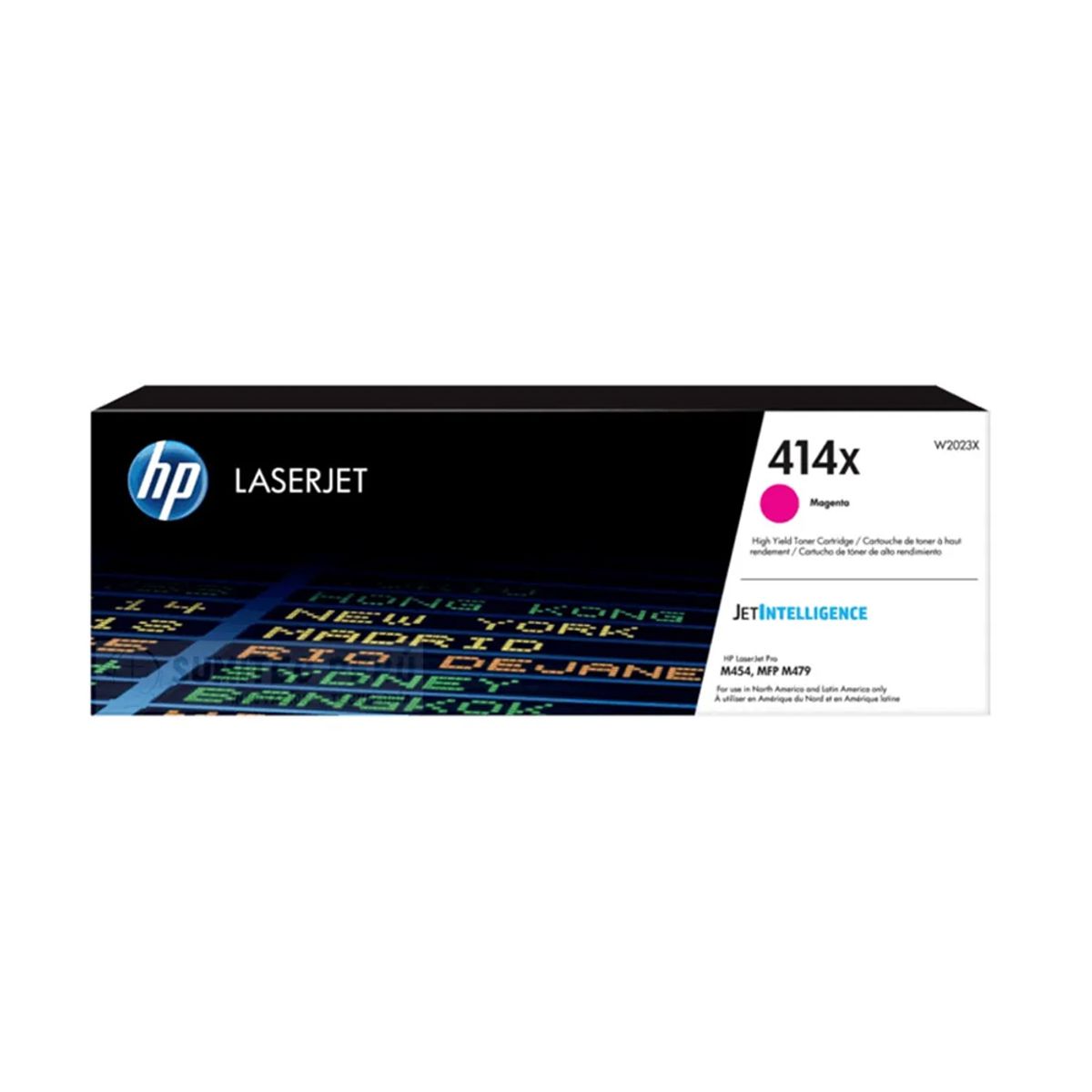 HP - Tóner Hp 414X Magenta De Alto Rendimiento Para Impresoras Laserjet - Calidad Original Lar