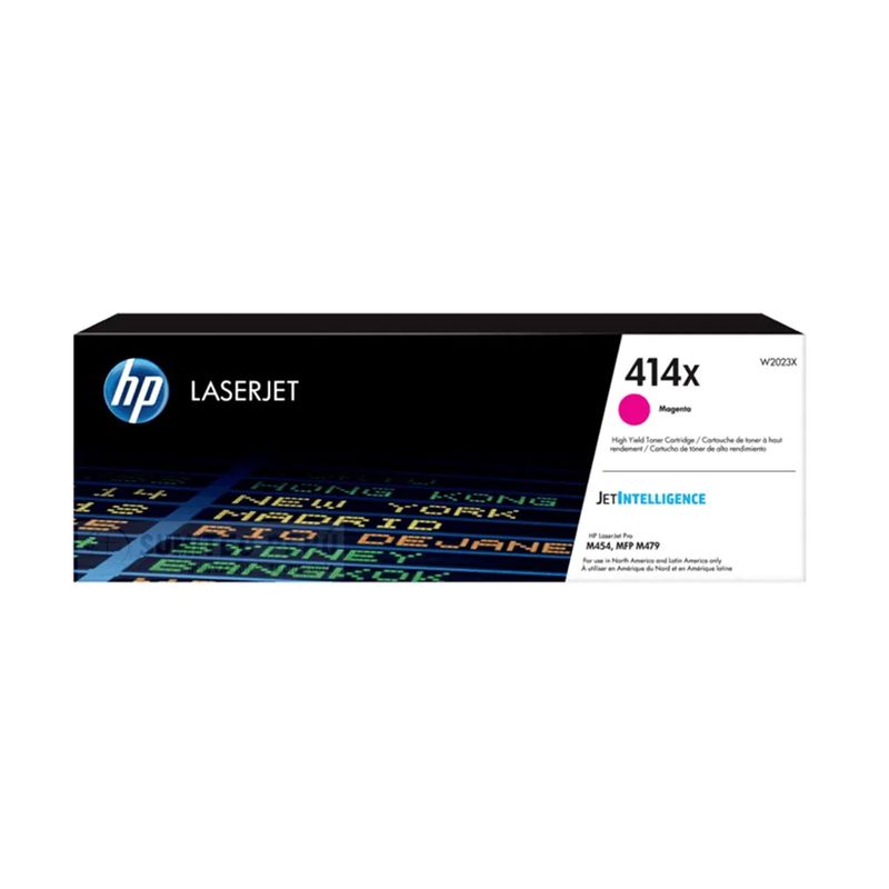 HP - Tóner Hp 414X Magenta De Alto Rendimiento Para Impresoras Laserjet - Calidad Original Lar