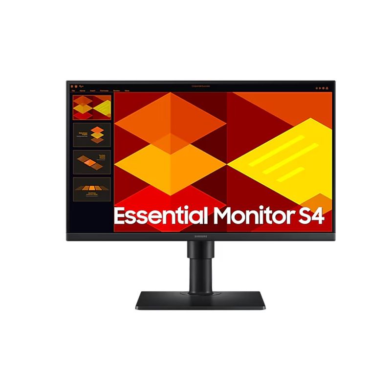 SAMSUNG - Monitor Samsung Essential S4 De 22 Full Hd Ips 100Hz Hdmi Y Usb - Negro
