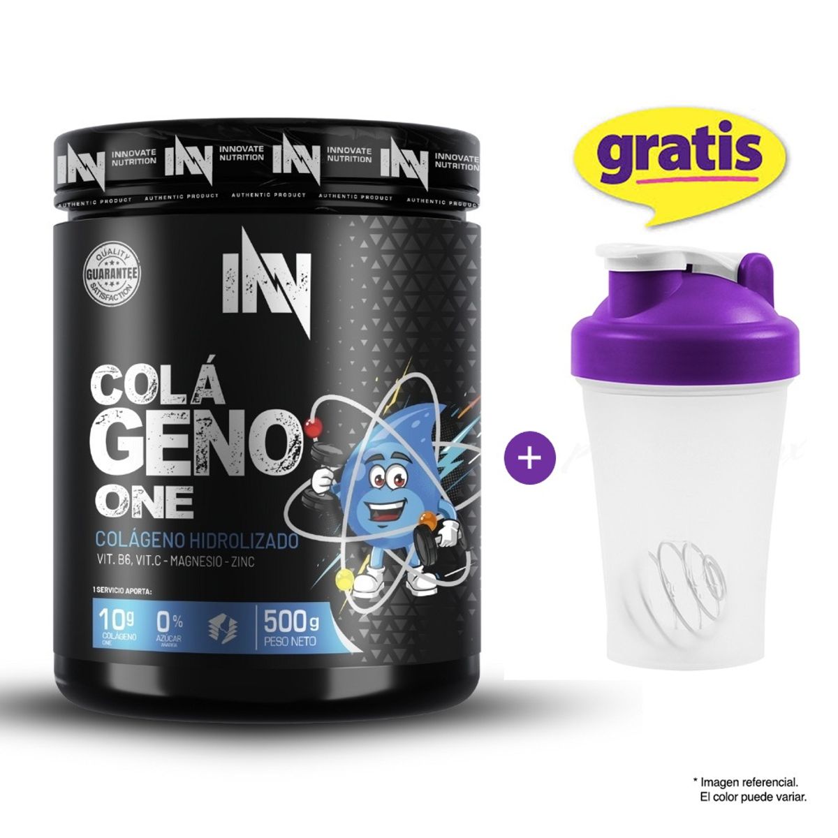 INN INNOVATE NUTRITION - COLLAGEN HIDROLIZADO INN 500 GRAMOS MORA