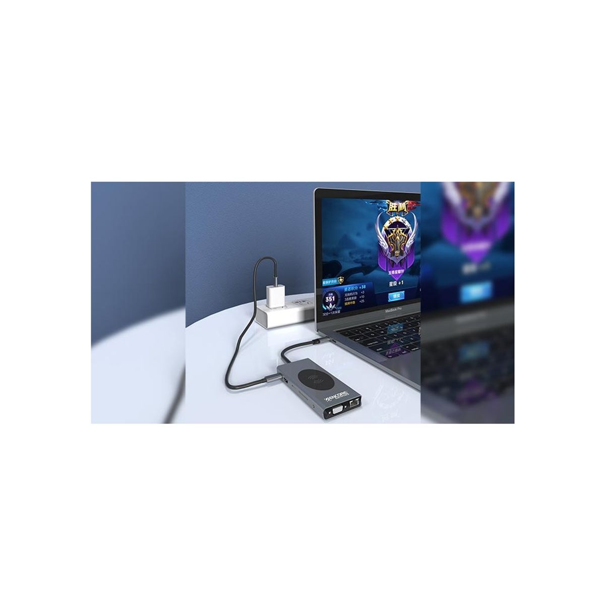 GENERICO - Docking Station Usb-C Encore 13 En 1, Conexiones Rápidas Y Compatibilidad Universal - Comp