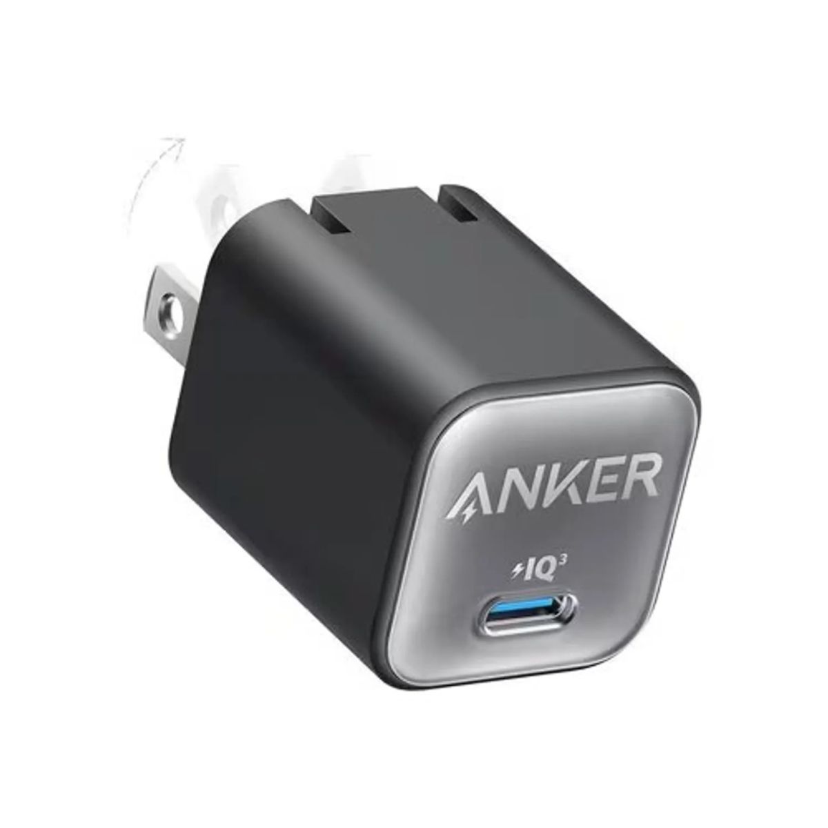 ANKER - Cargador De Pared Anker De 30W Con Puertos Usb-C Y Tecnología Iq3 - Carga Rápida Y Eficien