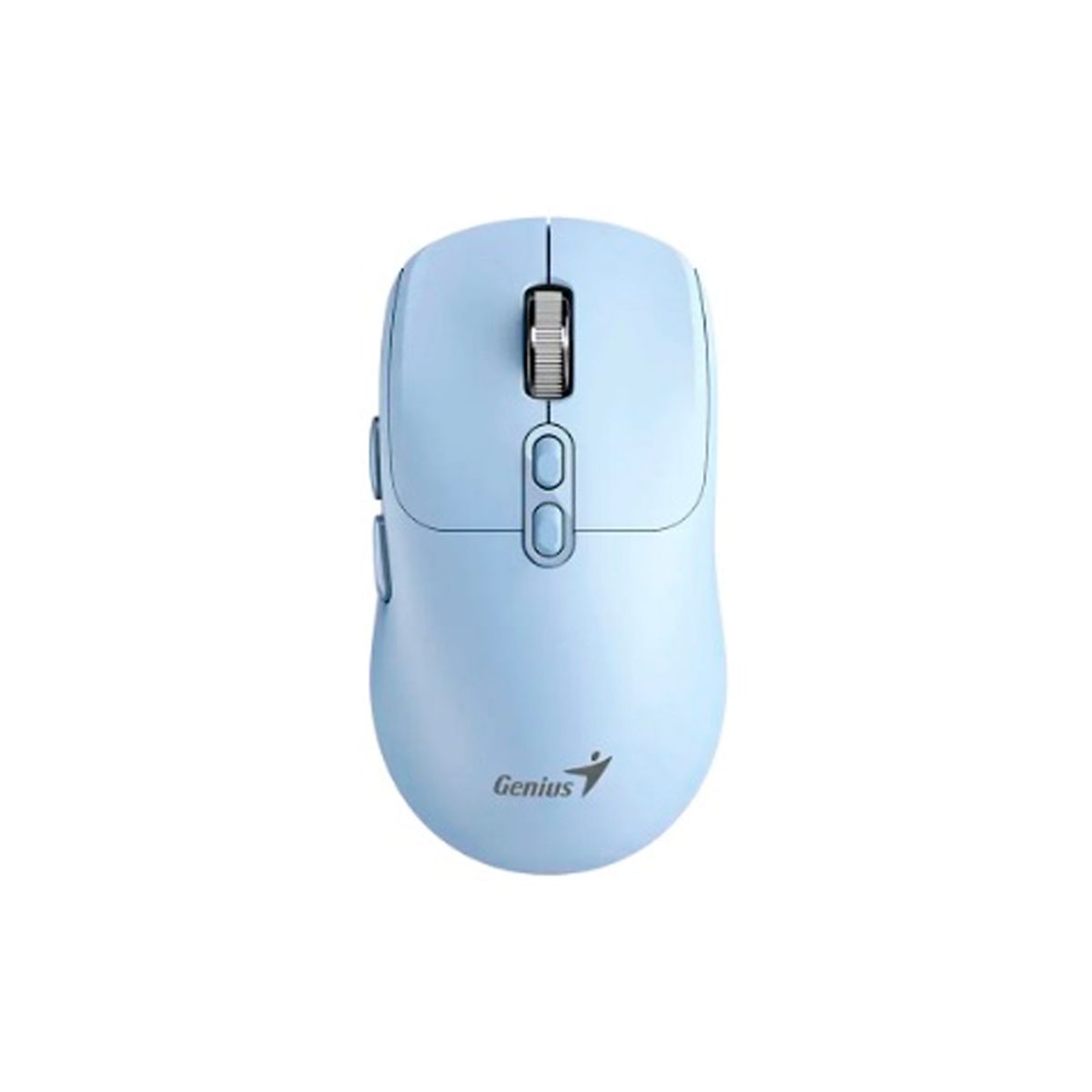 GENIUS - Mouse Genius Nx-8080S Ergonomía Silenciosa Conexión Inalámbrica Y Diseño Azul Elegante