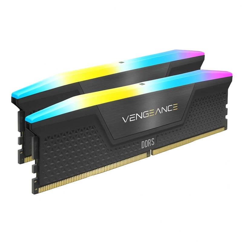 CORSAIR - Memoria Ddr5 Corsair Vengeance Rgb 64Gb 5600Mhz Cl40 Dual Channel Para Alto Rendimiento Ga