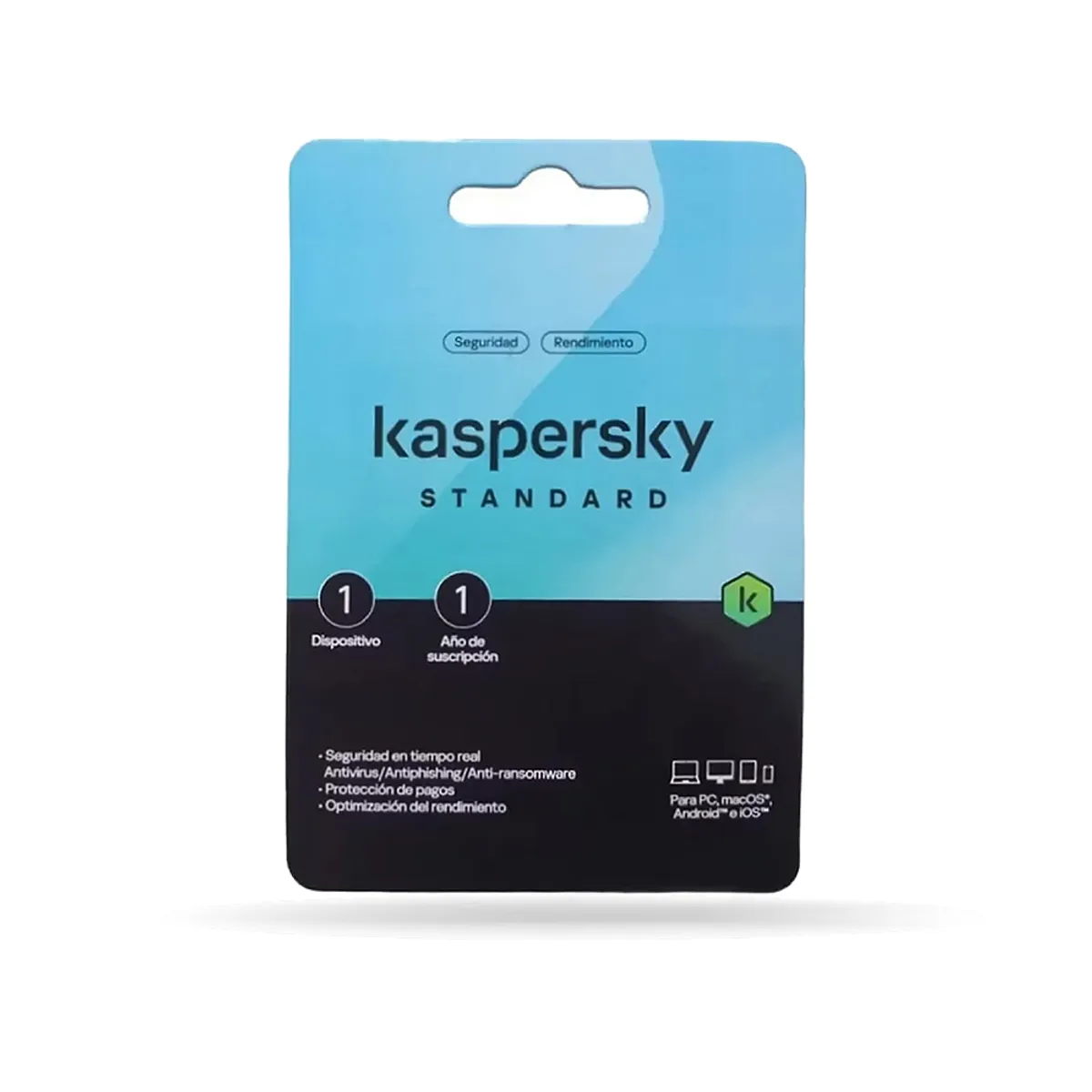 KASPERSKY - Kaspersky Standard - 1 Pc Por 1 Año, Protección Total Para Tu Dispositivo