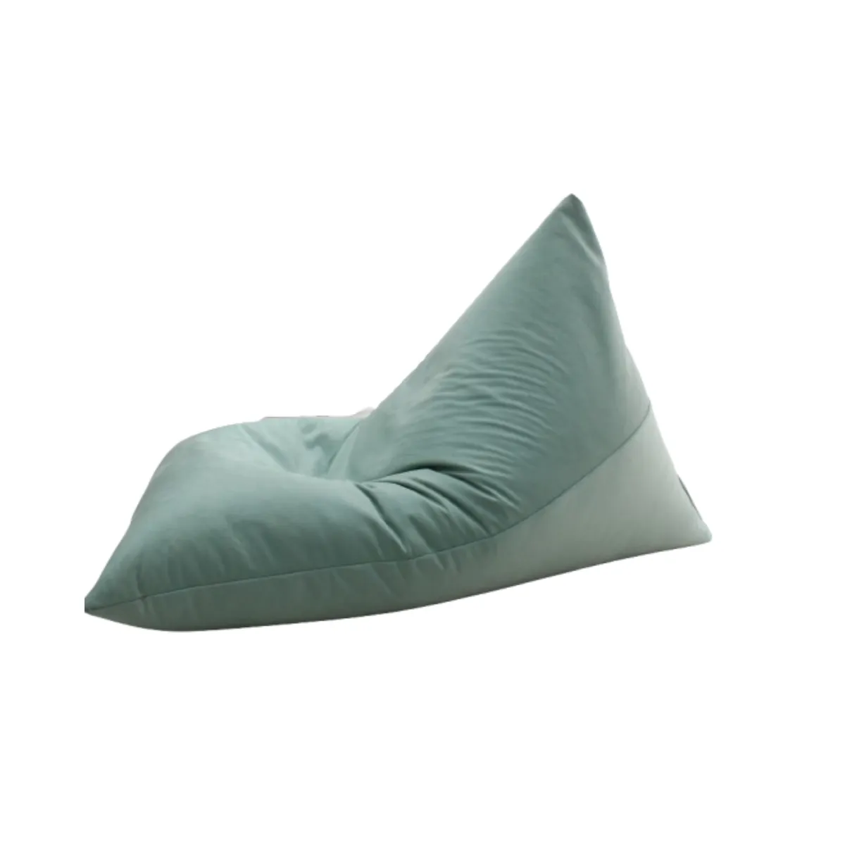 GENERICO - Puff Cama Tamaño Grande Tela color Verde Agua Palmo