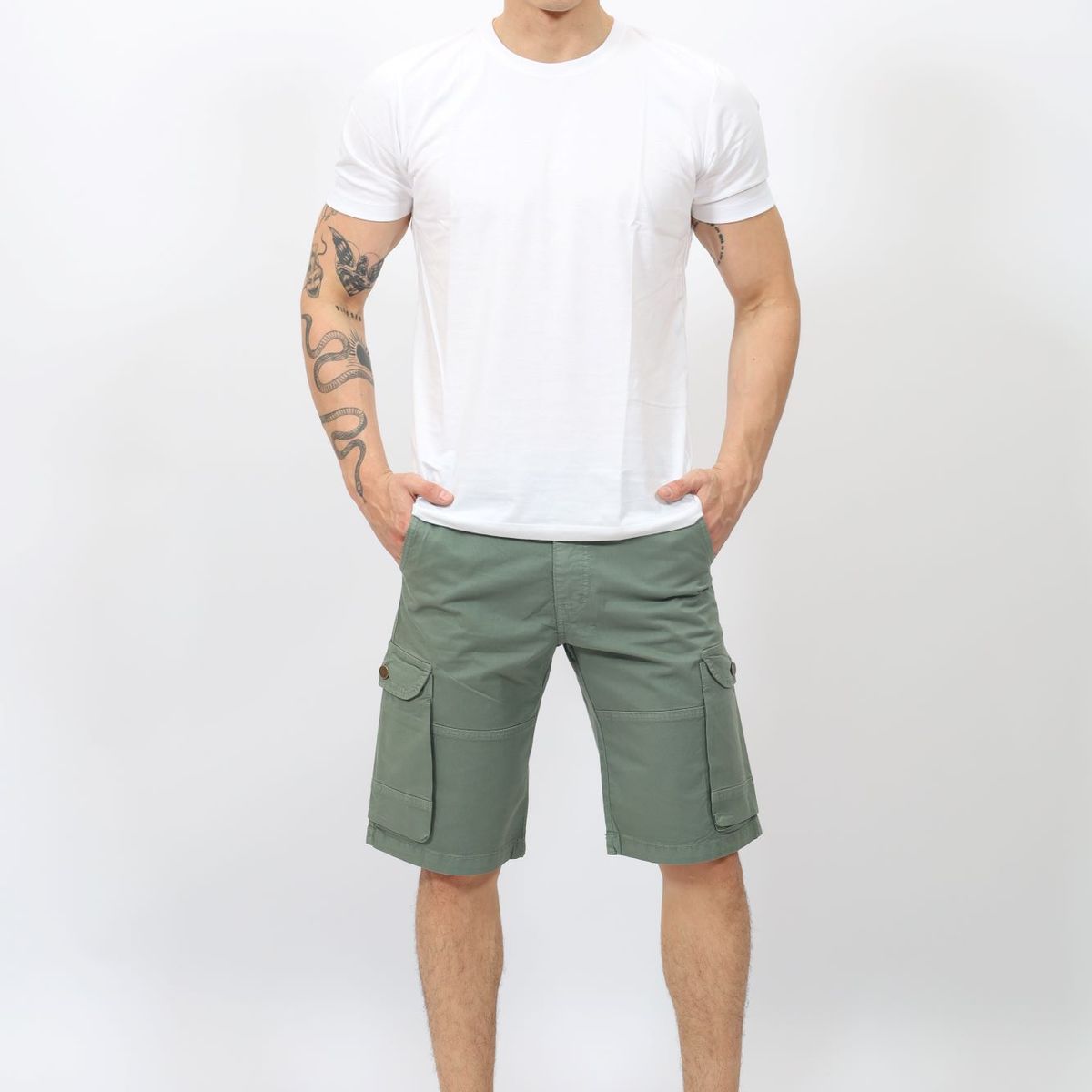 QH - Short Hombre Paper Touch  Versatilidad y Estilo en Cada Color