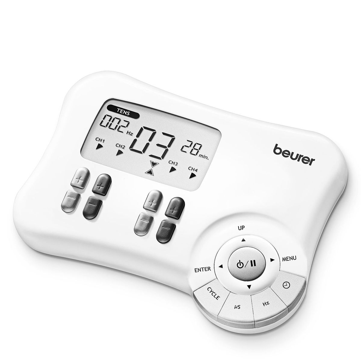 BEURER - Electroestimulador 8 Electrodos Tens/Ems