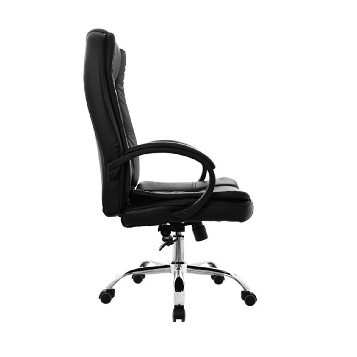 OFIDEAS - Silla Ergonómica Presidente Lexus Hm Cuero Negro Ofideas