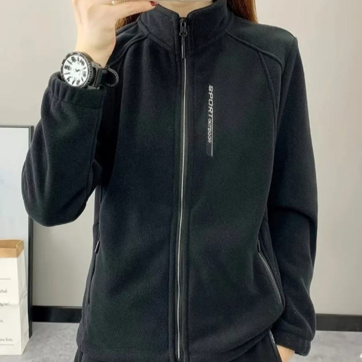 EPAUS - Chaqueta Deportiva Polar para Mujer