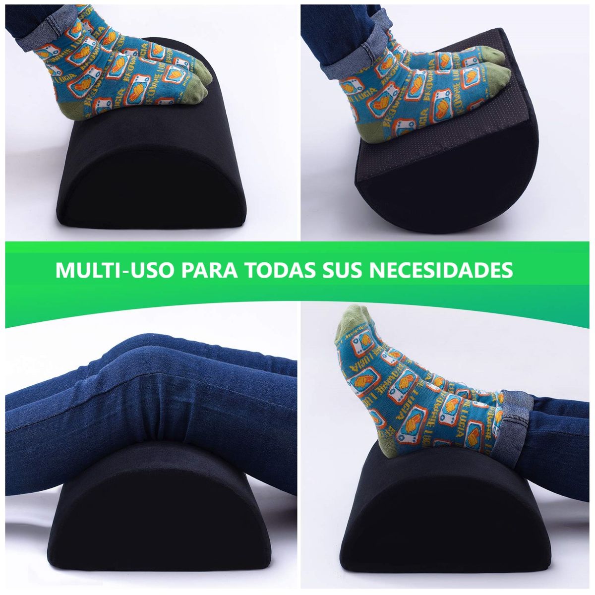 GENERICO - COJIN REPOSAPIES ALTA DENSIDAD MULTI-USOS