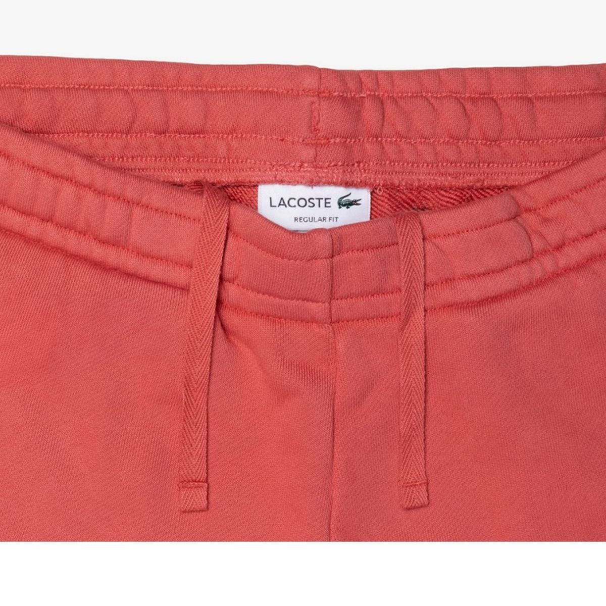 LACD - PANTALON JOGGER LACOSTE MODELO XH9949 ROJO CORAL