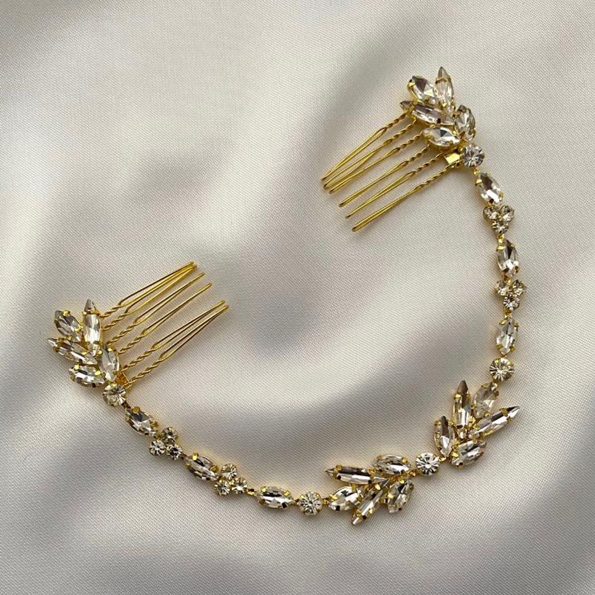 GENERICO - TOCADO TIARA ACCESORIO CABELLO JOYAS DE NOVIA