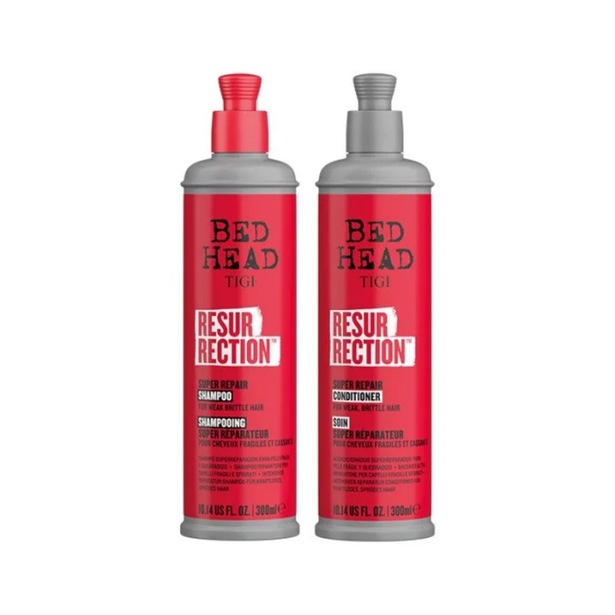 TIGI - TIGI Bed Head - Duo Resurrection Shampoo 400 ml+ Acondicionador 400ml