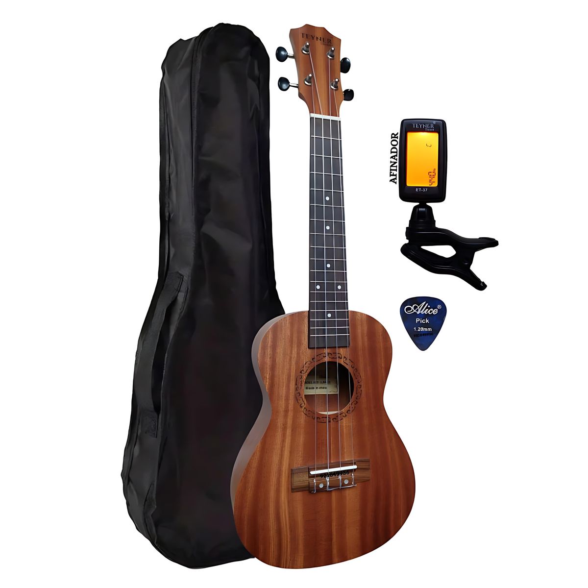 GENERICO - UKELELE CONCIERTO COLOR MARRON