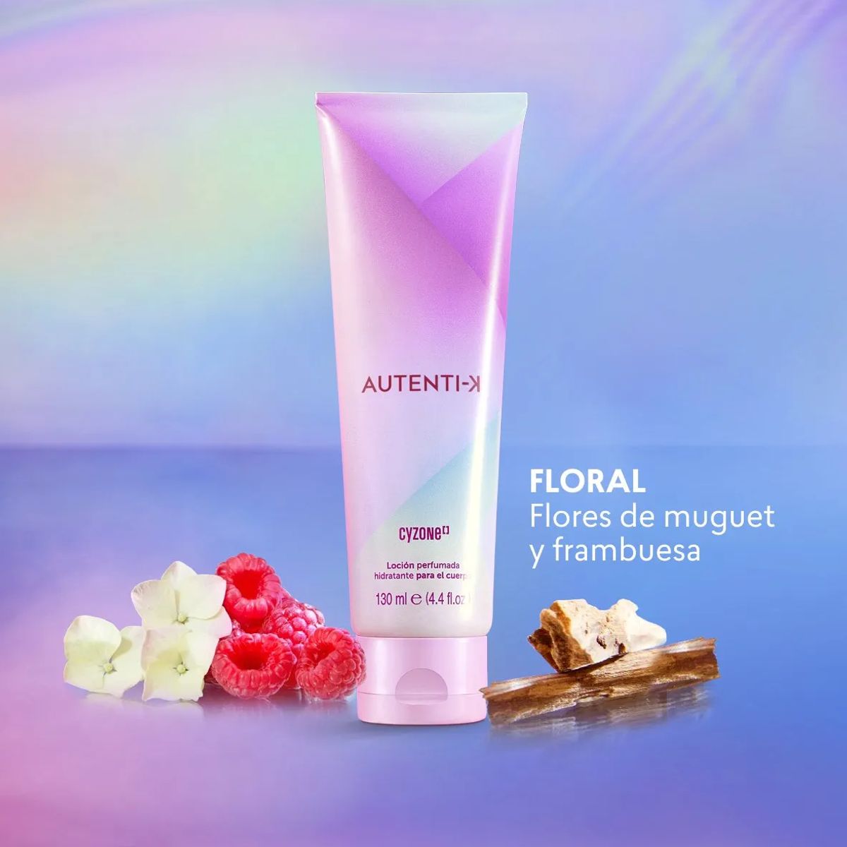 CYZONE - Loción Perfumada hidratante para el cuerpo Auntentik 130 ml