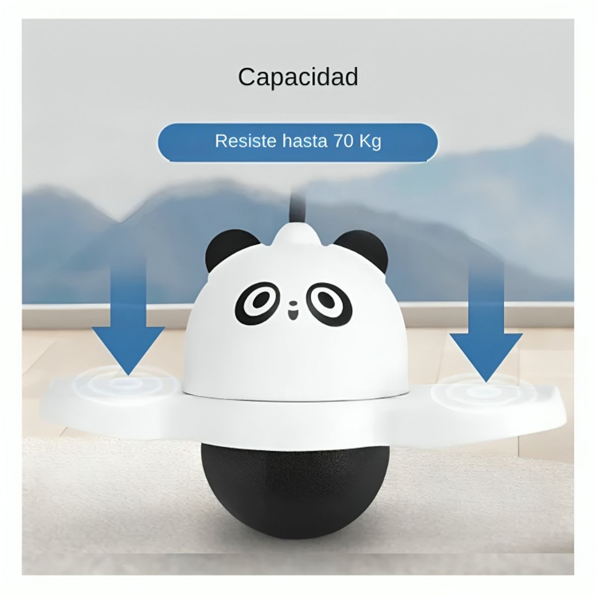 GENERICO - Pelota de Salto Capybara con Luces para Niños Saltarina