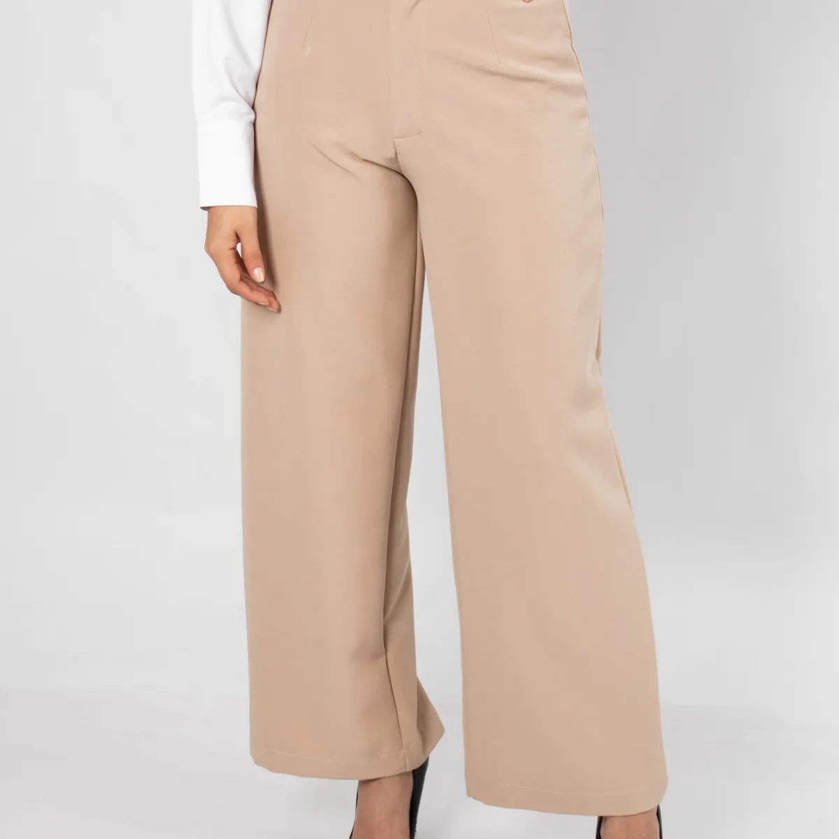TULULA - Pantalón Ejecutivo Mujer Catalán