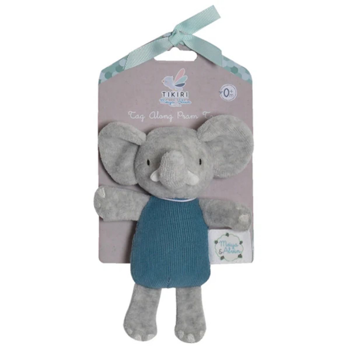 MEIYA & ALVIN - Meiya & Alvin juguete textil colgante para coche modelo Alvin el elefante