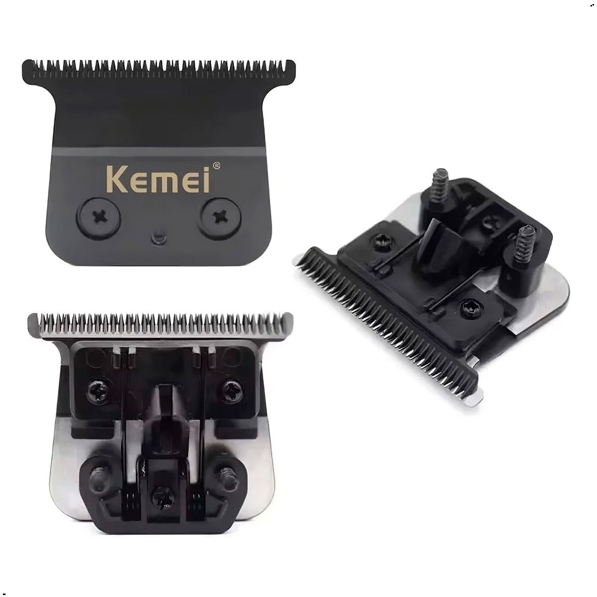 KEMEI - Cuchilla Repuesto Kemei Clipper Modelo Km 2299 Negro