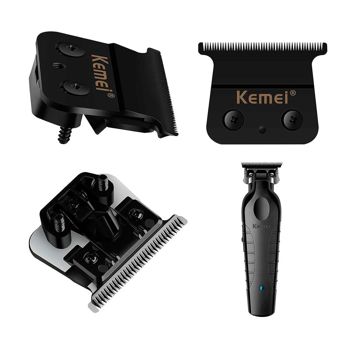 KEMEI - Cuchilla Repuesto Para Maquina Kemei Clipper Modelo Km 2299