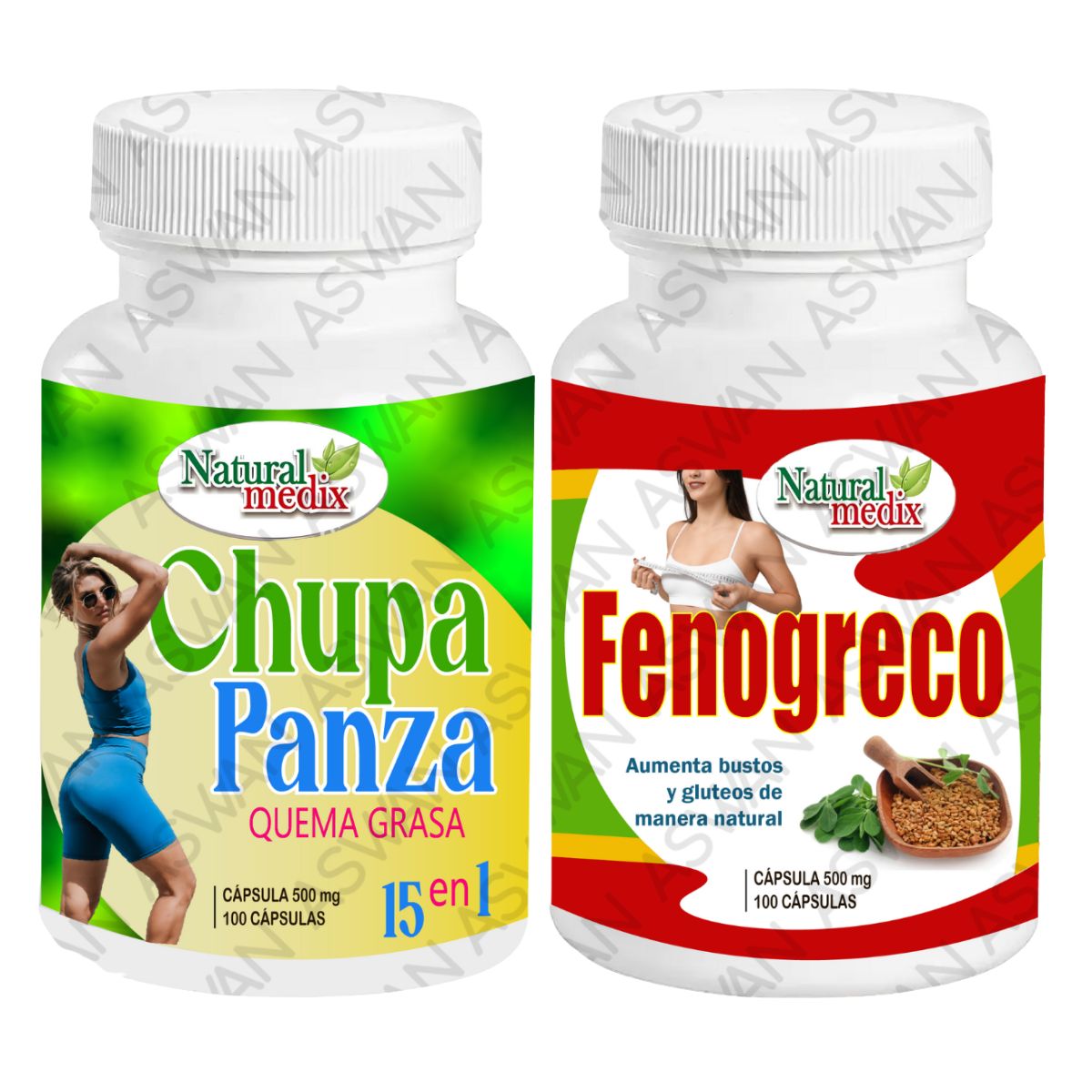 GENERICO - PACK CHUPA PANZA + FENOGRECO 100 CÁPSULAS