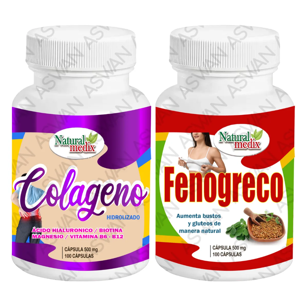 GENERICO - PACK COLÁGENO + FENOGRECO 100 CÁPSULAS