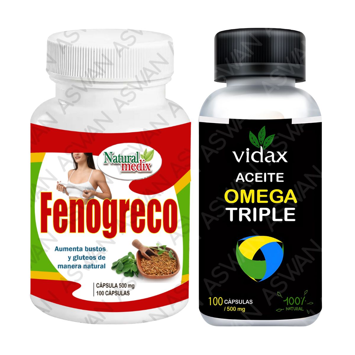 GENERICO - PACK FENOGRECO + ACEITE OMEGA TRIPLE 100 CAPSULAS