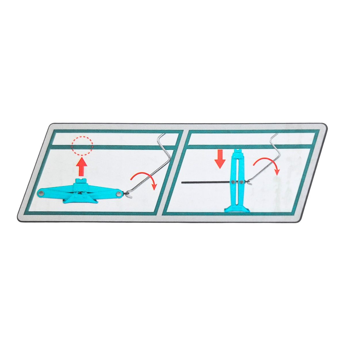 TOTAL TOOLS - Gata tipo castillo 2 toneladas Total
