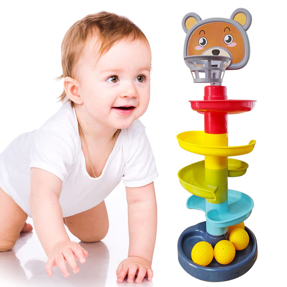 GENERICO - Torre De Bolas Estimulacion Temprana Osito