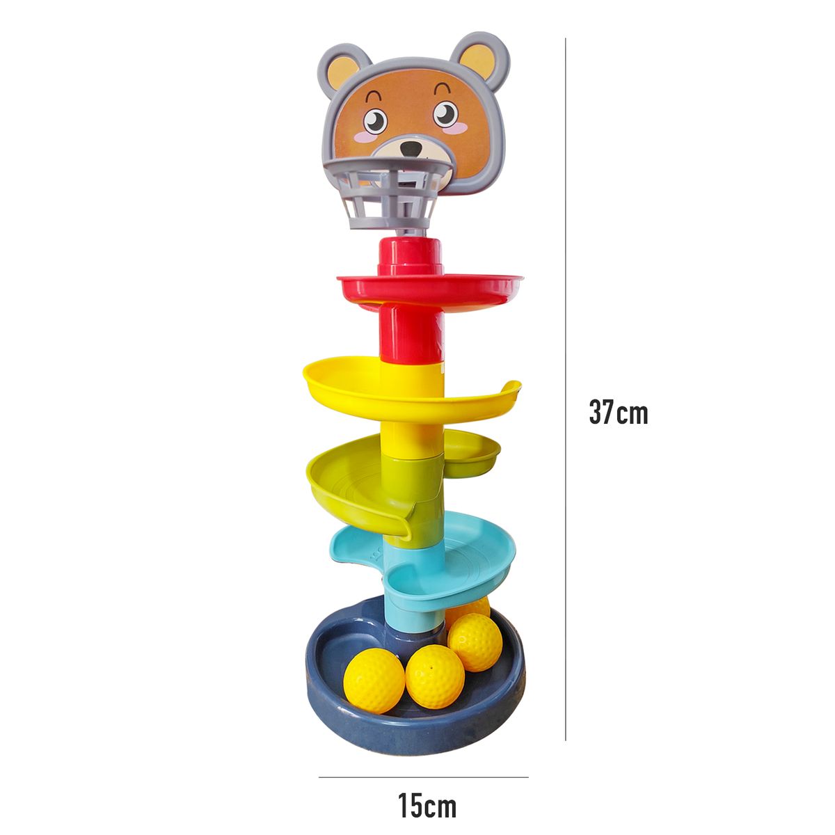 GENERICO - Torre De Bolas Estimulacion Temprana Osito