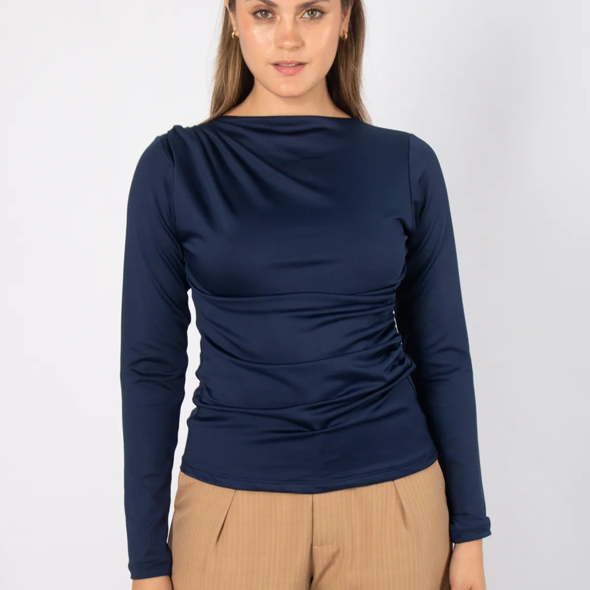 TULULA - Top Emilia Manga Larga para Mujer