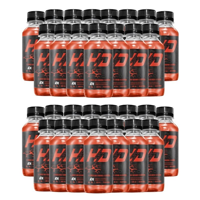 ADN - Quemador HD Paquete 30 Botellas de 135ml L-Carnitina Guaraná