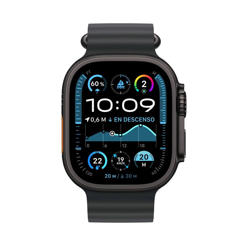 APPLE - Apple Watch Ultra 2 Gps +Celular Caja De Titanio 49mm Black Ocean Band