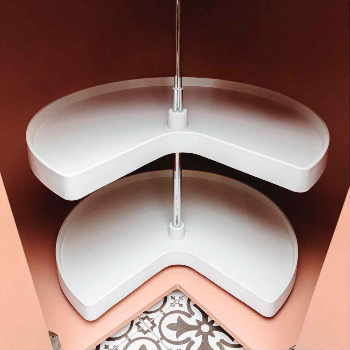 MAS CASA MOBILIARIO Y ACCESORIOS - Esquinero giratorio para reposteros de cocina Más Casa Perú