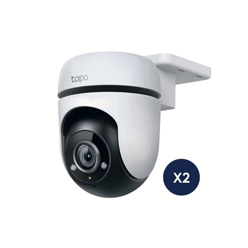 TP LINK - Kit de 2 Cámara de Seguridad Tapo C500 Full HD para exterior con rotación 360