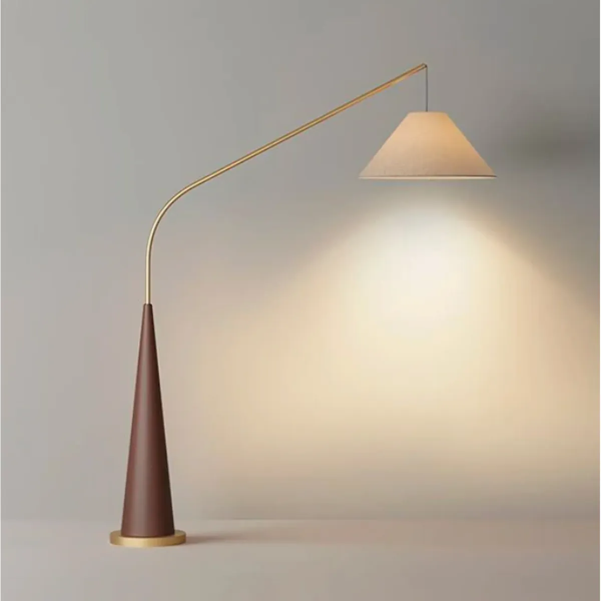 GENERICO - Lámpara de Pie Wood Led