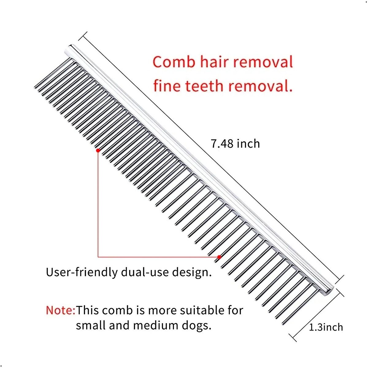 GENERICO - Tijeras Para El Corte  Cuidado De Mascotas 4 Unid en Acero