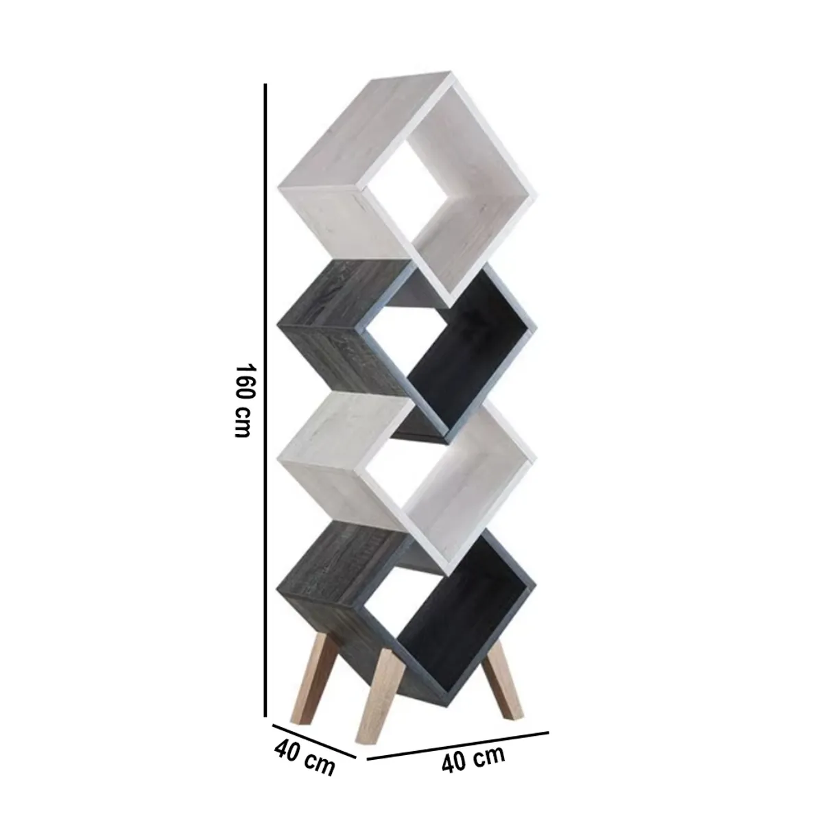 NACION MUEBLES - ESTANTE LIBRERO CHARLY NACION MUEBLES
