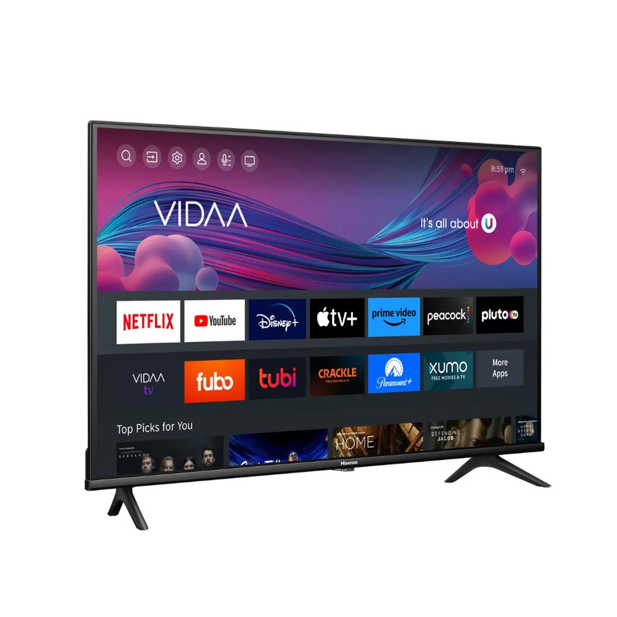 HISENSE - TELEVISOR HISENSE 40 SMART TV VIDAA FHD LED - 40A4K