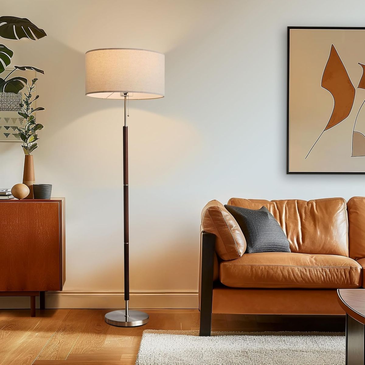 GENERICO - Lámpara de Pie Gold Led