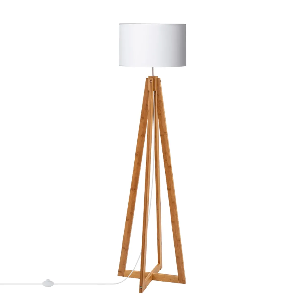 GENERICO - Lámpara de Pie Wood Led