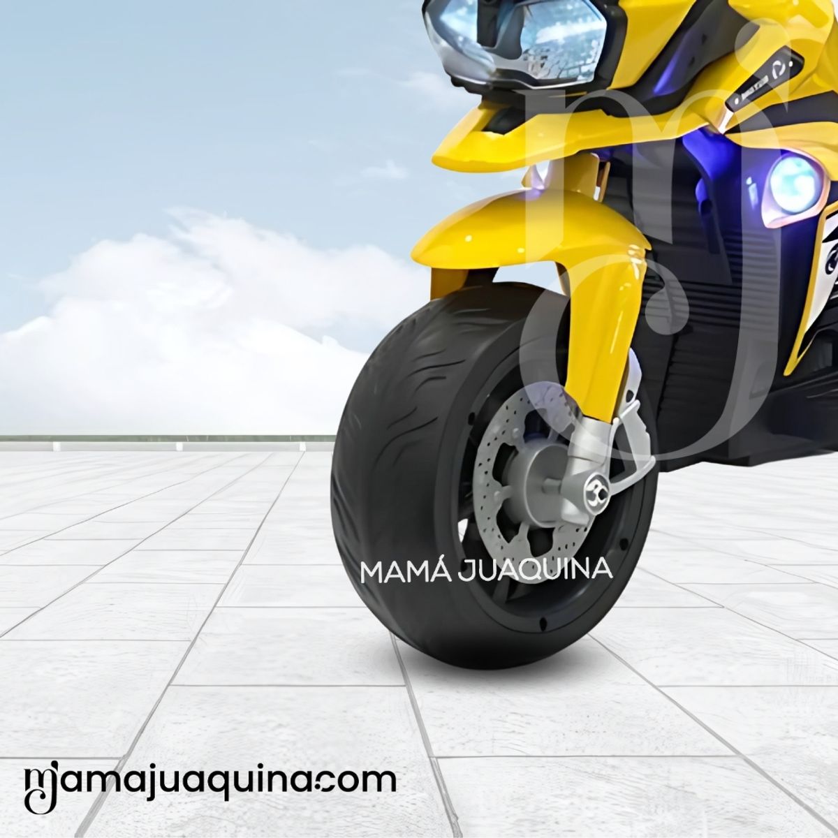 BABY - Trimoto a Batería para Niños «TRIMAXX» Yellow